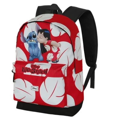 Imagen de Karactermania LILO AND Stitch KISS HIGH Mochila escolar para niños, Talla: One Size, Red