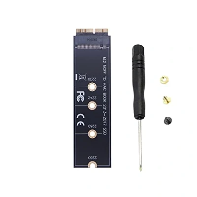 Imagen de WANGCL Adaptador M2 MacBook Air Nvme Pcie NVME/AHCI SSD Kit de actualización para Pro 2013 2015 2017