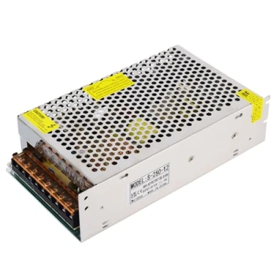 Imagen de Fuente Alimentacion Transformador Interruptor DC 12V 20A 240W de Alimentación para Tira Led, CCTV