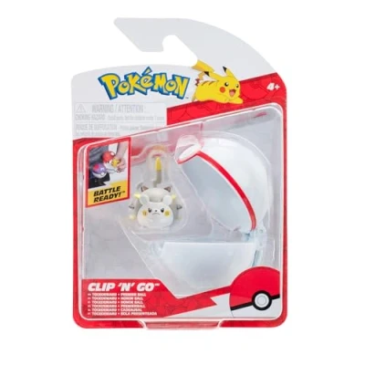 Imagen de Pokémon Clip ‘N’ Go Togedemaru and Premier Ball Includes 2 Inch Battle Figure Accessory