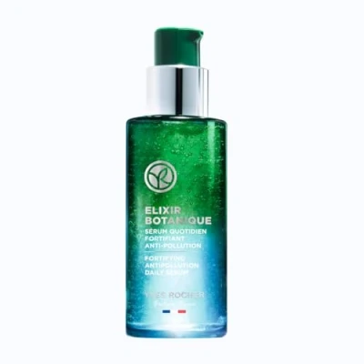 Imagen de Yves Rocher ELIXIR BOTANIQUE Sérum Facial Fortalecedor Diario Anti polución Activos de Origen Biológico Todo Tipo Pieles Piel Luminosa y Detoxificada 50 ml