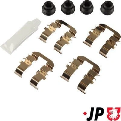Imagen de JP GROUP 4164002610 Kit de accesorios, pastillas frenos PEUGEOT: 3008 II SUV, KIA: SORENTO 3