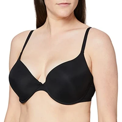Imagen de Wonderbra BH UPtoDAY Sujetador, Negro (1001 Schwarz), 85D para Mujer