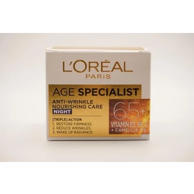 Imagen de L &#039;Oreal Paris Edad Specialist crema de noche 65 +