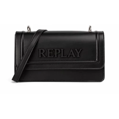 Imagen de REPLAY Fw3002, Bolso Bandolera Mujeres, 0098 Black, Talla única
