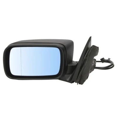 Imagen de espejo retrovisor Blic 5402 04 1129829 izquierda imprimado eléctrico completo, abatible eléctricamente, térmico, tintado en azul, asférico