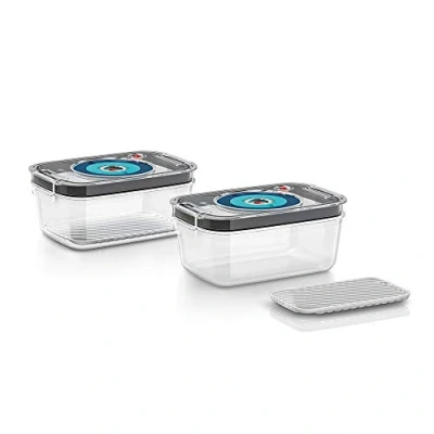 Imagen de Bosch Accesorio FreshVaccum: 2 tuppers para envasar al vacío de 1 litro cada uno
