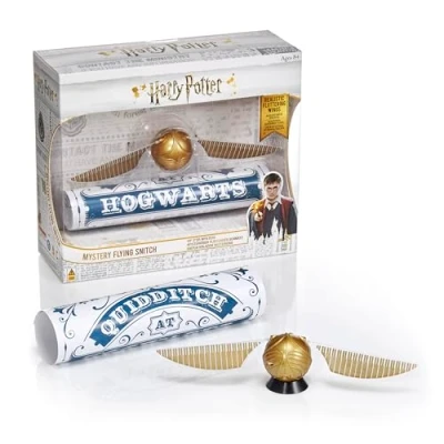 Imagen de WOW! STUFF Misteriosa snitch dorada voladora Parece levitar mágicamente Regalos, coleccionables y juguetes oficiales de Harry Potter Wizarding World, oro