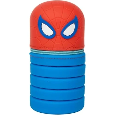 Imagen de CERDÁ LIFE&#039;S LITTLE MOMENTS Estuches Portatodos con Diseño en 3D Inspirados Spiderman Color Rojo 6.5 X 19 Cm Fabricado 100% Silicona Producto Original Diseñado España