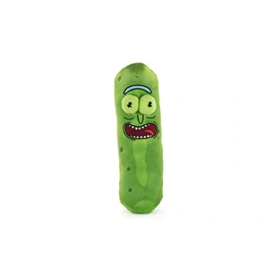 Imagen de PLAY BY Does Not Apply Peluche Pickle Rick &amp; Morty Soft 32cm, Multicolor, One Size (8425611392603)