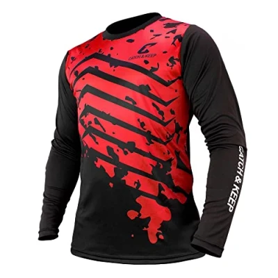 Imagen de CATCH &amp; KEEP Camiseta de Portero niño, Hombre y Mujer Camisetas con Protecciones en los Codos Futbol Transpirable protección óptima