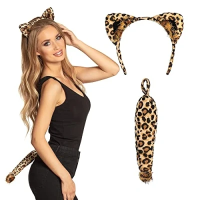 Imagen de Boland Disfraz con accesorios Leopardo, talla única (52313)