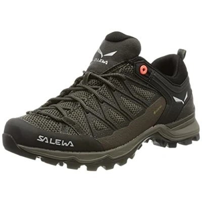 Imagen de Salewa WS Mountain Trainer Lite Gore TEX Botas de Senderismo, Wallnut/Fluo Coral, 36 EU