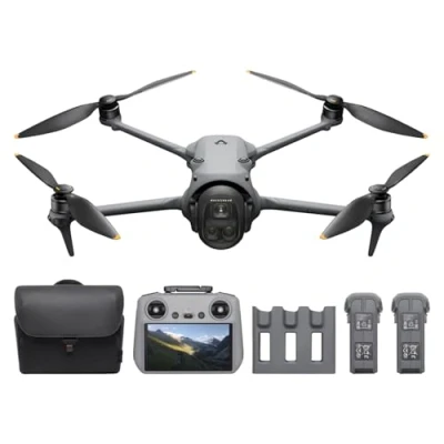 Imagen de Pack DJI Mavic 4 Pro Vuela Más con RC 2, dron tricámara insignia cámara Hasselblad de 100 MP y sensor CMOS 4/3, transmisión 30 km, 51 min tiempo vuelo, centro carga