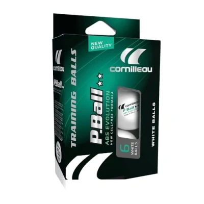 Imagen de Cornilleau ITTF 2 Star Pelotas de Tenis Mesa, Color Blanco, Talla única