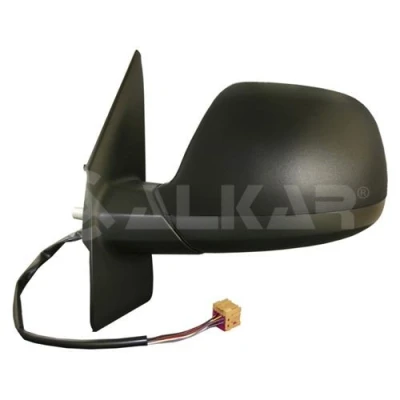 Imagen de Espejo retrovisor Alkar 9243928 izquierda imprimado eléctrico calefactable, abatible eléctricamente, asférico para vehíc. con volante a la