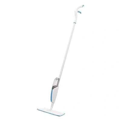 Imagen de Amazon Basics Mopa con pulverizador, azul y blanco