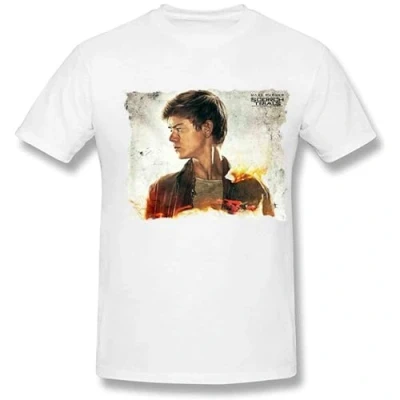 Imagen de Action Moive Maze Runner The Scorch Trials Camiseta para hombre, blanco, S