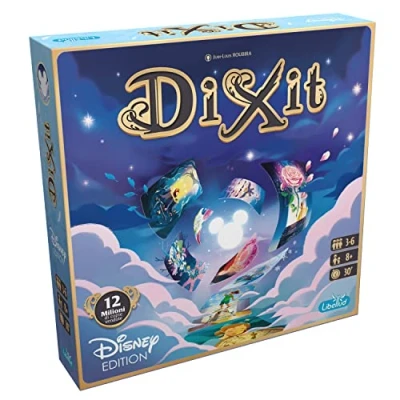 Imagen de Asmodee Dixit: Disney Juego de mesa fantasía e imaginación con los personajes Disney, 3 6 jugadores, 8+ años, Edición en italiano