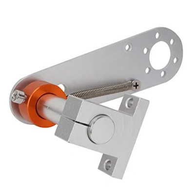 Imagen de soporte de codificador aleación aluminio, resorte ajustable antideslizante para Accesorios pie eje 38 mm OD 6