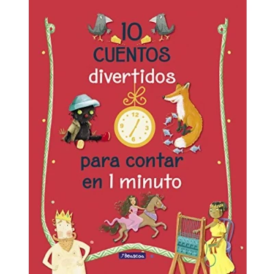 Imagen de 10 cuentos divertidos para contar en 1 minuto (Cuentos minuto) infantiles)