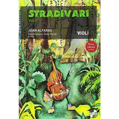 Imagen de STRADIVARI VIOLÍ vol. 1 (Castalà) CD i àudios online Llibre de l&#039;alumne Mètode creatiu violí per a principiants Joan Alfaras