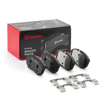 Imagen de BREMBO P 30 086 Juego de pastillas freno con avisador acústico desgaste accesorios KIA: SORENTO 3, HYUNDAI: Santa Fé IV