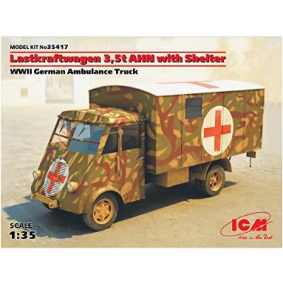Imagen de ICM 35417 1/35 Renault 3.5 a AHN remolques, cisternas