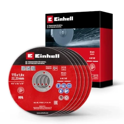 Imagen de Einhell Accessory Juego de 5 discos corte 115 x 1 mm