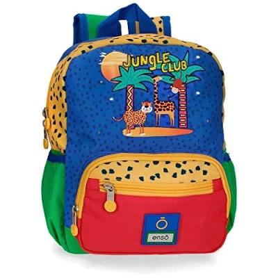 Imagen de Enso Jungle Club Mochila Adaptable Multicolor 23x28x10 cms Poliéster 6,44L