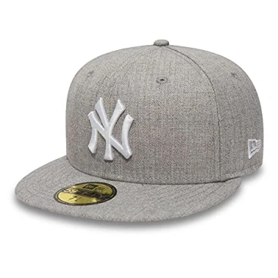 Imagen de New Era York Yankees Cap 59Fifty Basecap Baseball Fitted Kappe MLB Grau 7 1/4 58cm (L)