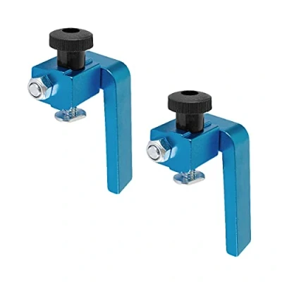 Imagen de POWERTEC 71135 P2 Tope abatible de valla 2 1/4 pulgadas para carpintería, unidades