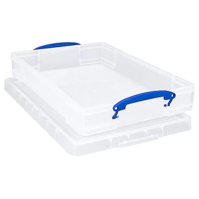 Imagen de Really Useful 10C Caja para material de oficina (A4, 10 l). Transparente