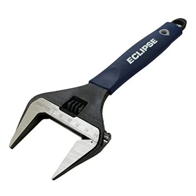 Imagen de Eclipse Professional Tools ADJW10WJ Llave ajustable de 10&quot; con mandíbula extra ancha 50 mm (2&quot;)