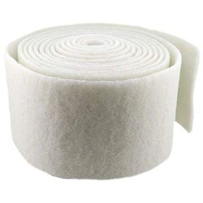 Imagen de YMBERSA Rollo Estropajo Fibra Abrasiva 15 Centímetros 6 Metros. Color Blanco. Limpieza Profesional