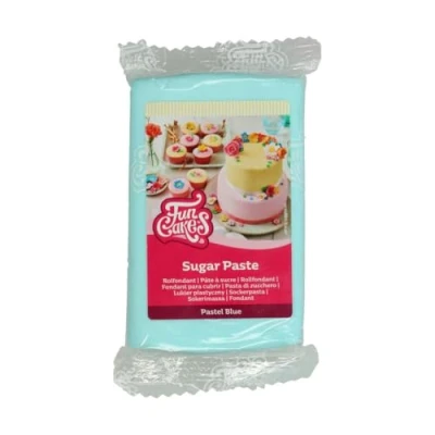 Imagen de FunCakes Pasta de Azúcar Azul Pastel 250 g