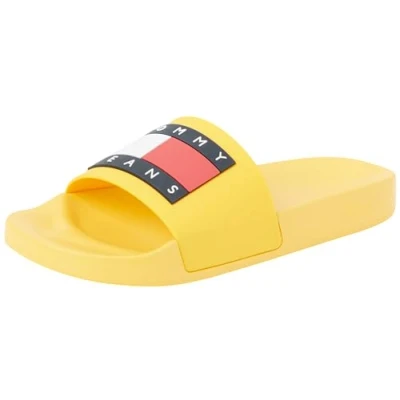 Imagen de Tommy Jeans Hombre Chanclas Pool Slide Zapatillas de Baño, Amarillo (Warm Yellow), 43