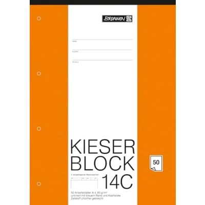 Imagen de Baier &amp; Schneider Bloc de papel para cartas (tamaño A4, 50 unidades), color blanco