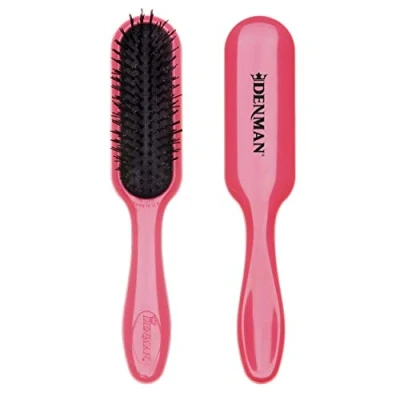 Imagen de Denman Tangle Tamer Cepillo para el pelo, color rosa