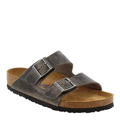 Imagen de Birkenstock Arizona BF Narrow Sandalias planas, Mujer, Talla: 41, White Zapatos