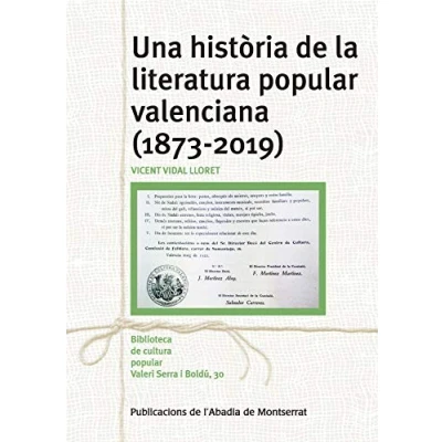 Imagen de Una historia de la literatura popular valenciana (1873 2019)