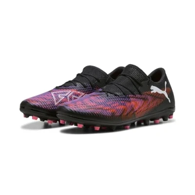 Imagen de Puma Future 8 Match MG Botas de fútbol con tacos, Hombre, Talla: 44.5, Black/white/glowing red Zapatos