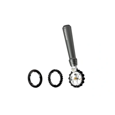 Imagen de MARCATO Pastawheel. Cortador de pasta en polvo gris. Aluminio anodizado. 15 x 3 cm. Corte preciso. Diseño elegante