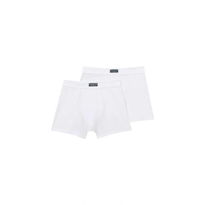 Imagen de Abanderado Bóxer abierto Línea Esenciales Ocean Moda mpks Hombre x2, Blanco (Blanco/Blanco), 52