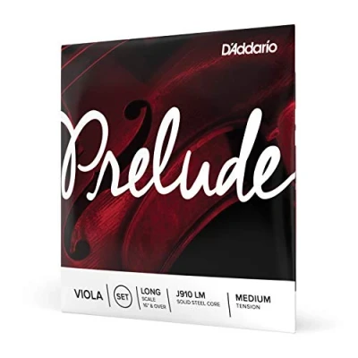 Imagen de D&#039;Addario J910 LM Prelude Long Scale Medium Tension Viola String Set