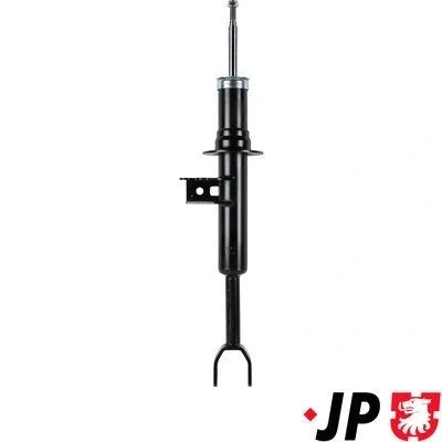 Imagen de JP GROUP 1442103370 amortiguador Eje delantero, izquierda Presión de gas Bitubular Columna Espiga arriba BMW: 6 Cabrio, 5 Touring