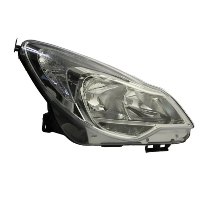 Imagen de ABAKUS 442 1169RMLDEM1 Faros derecha H7/H1 cromo transparente con servomotor para reg. alcance luces PX26d, P14.5s OPEL: Corsa D Hatchback
