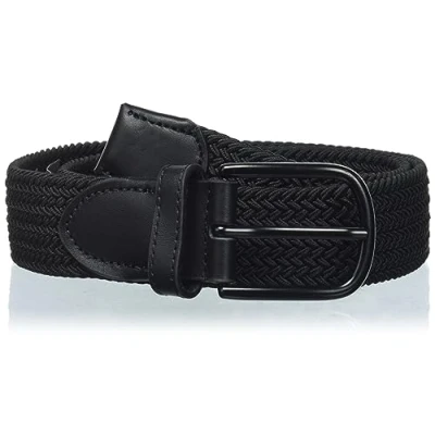 Imagen de Jack &amp; Jones Jacfall BELT Unisex Cinturón trenzado, Talla: 95, Black