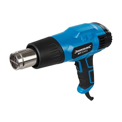 Imagen de Silverline Tools 127655 Pistola decapadora por aire caliente 2000 W (550º C)