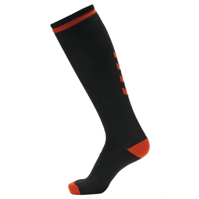 Imagen de Hummel Elite Indoor Calcetines hasta la rodilla, Talla: 36 38, Black/red